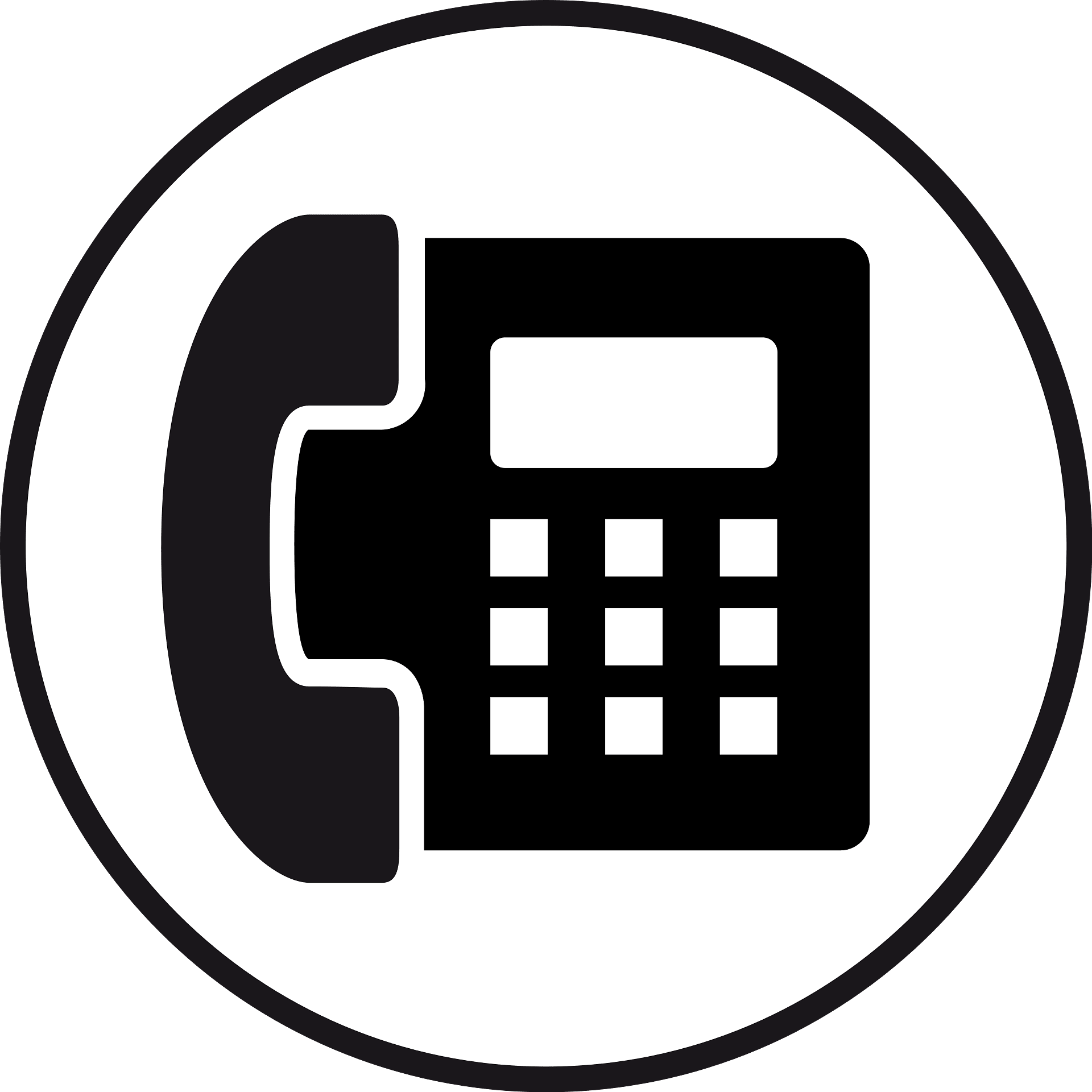 Telephone Icon Clipart Xl